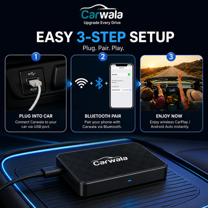 All New Carwala Carplay/Android Auto Device